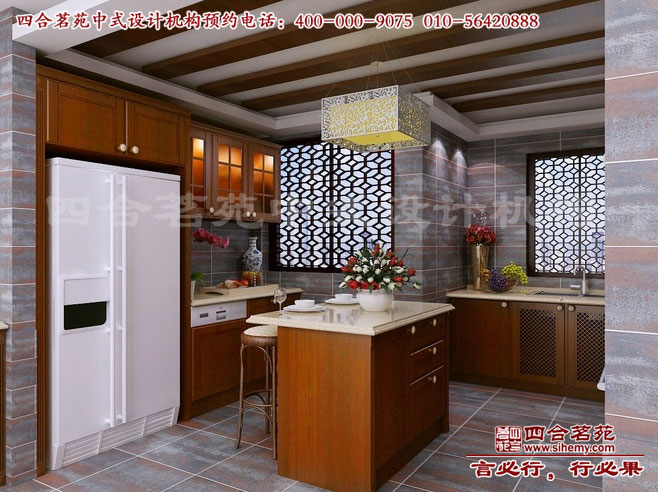 中式別墅廚房裝修 中式別墅裝修