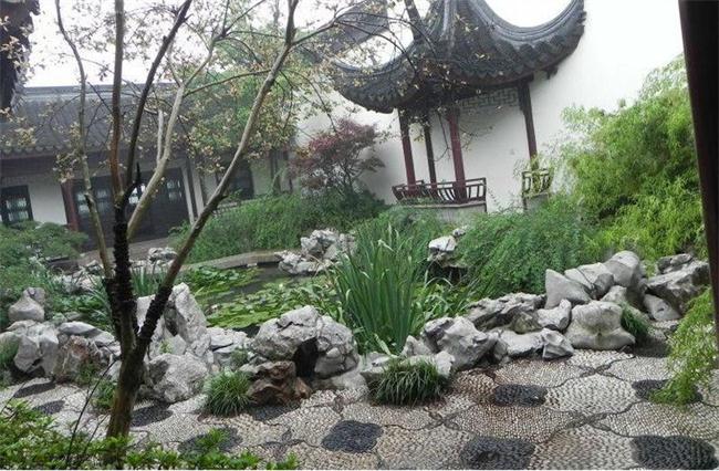 四合院花園設(shè)計實景圖